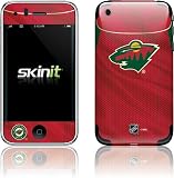 Skinit Minnesota Wild Home Jersey Vinyl Skin for Apple iPhone 3G / 3GS