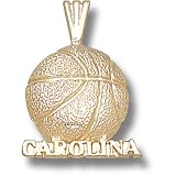 Univ Of North Carolina Basketball Pendant (14kt)
