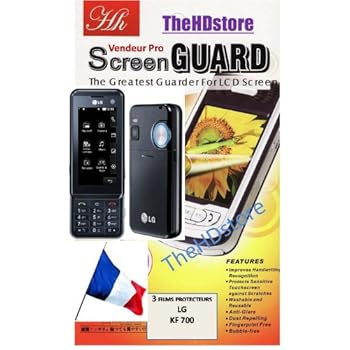 Films De Protection Écran Pour LG KF700 - Lot De 3 [Appareils électroniques]