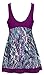 J-SUN-7 Women's Halter Shaping Body One-Piece Swimsuit Plus Size Swimwear
