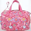Baby Diaper Tote Bag, Girls Travel Bag. Chip Chip Collection. Print.