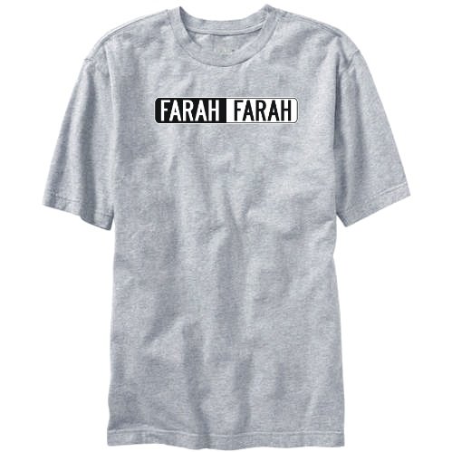 Negative Farah Female Names Mens T-Shirt (Heather Gray, Sizes X-Small - XXX-Large)