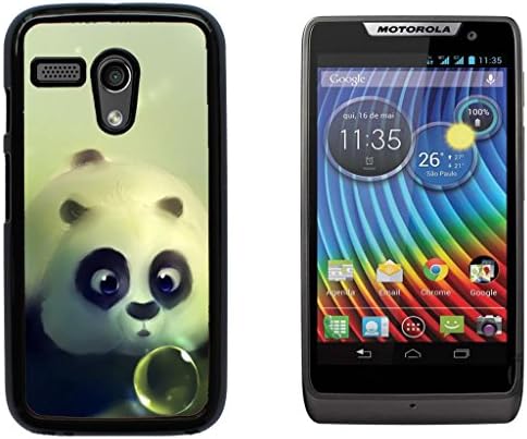 Panda Cute Bear Animal Hard Plastic and Aluminum Back Case for Motorola Moto G