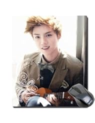 Sports: EXO LuHan Play The Guitar Photo Mouse Pad Custom Printed Mousepad - Busyday