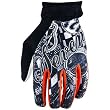 Answer Racing James Stewart Collection Seven Youth Boys Off-Road/Dirt Bike Motorcycle Gloves w/ Free B&F Heart Sticker Bundle - Black
