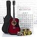 Esteban Silver Acoustic Gift of Guitar Package 16 Pc Set w/ 2 DVDs and Accessories - Blem