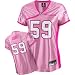 Reebok Seattle Seahawks Aaron Curry Women's Be Luv'd Pink Fashion Jersey Size: Large
