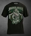 SILVER STAR RASHAD EVANS UFC 108 WALKOUT BLACK SHIRT MEDIUM