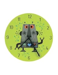 Mudpuppy Robot Wall Clock