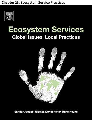 Ecosystem Services: Chapter 23. Ecosystem Service Practices