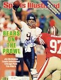 Jim McMahon Autographed/Hand Signed Chicago Bears Sports Illustrated Magazine