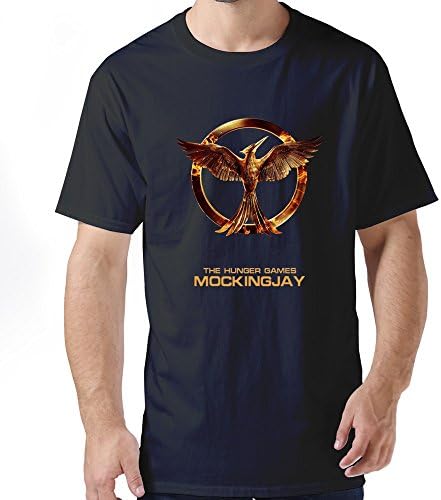 Haoyuntixu Men's The Hunger Games Mockingjay Part 2 T Shirts X-Large Black