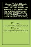 US Army, Technical Manual, TM 9-3071-1, FIELD MAINTENANCE FOR 60-MM MORTARS, M2 AND M19; 60-MM MORTAR M M2; 60-MM MORTAR BASEPLATE, M1; 81-MM MORTARS, ... manuals on dvd, military manuals on cd,