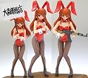 The Melancholy of Haruhi Suzumiya Mikuru Asahina Bunny Girl Ver. 1/10 Scale Figure