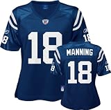 Peyton Manning Indianapolis Colts Women's Blue Replica Jersey