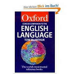 The Concise Oxford Companion to the English Language (Oxford Paperback Reference)