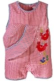ZU Petit Ami Newborn/Infant Boys Crabs Seersucker Sunsuit Romper with Hat
