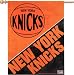 New York Knicks Throwback Vertical Flag: 27x37 Banner