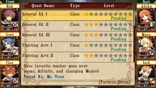 Cover image : Class of Heroes (PSP 輸入版 北米)