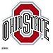 NCAA Siskiyou Sports Fan Shop Ohio State Buckeyes Logo Magnets 8 inch sheet Team Color