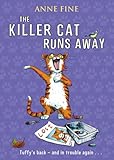 The killer cat runs away