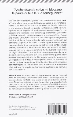 Libro Lettera al padre di Franz Kafka