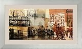 Venice Framed Art Print by Nelson Figueredo, 50.35 in. x 30.47 in. Framed