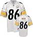 Men`s Pittsburgh Steelers #86 Hines Ward Road Replica Jersey - XL