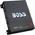 BOSS AUDIO R1100M Riot 1100-Watt Monoblock, Class A/B 2-8 Ohm Stable Monoblock Amplifier with Remote Subwoofer Level Control