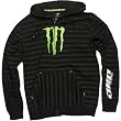 One Industries Monster Frankie Men's Hoody Zip Casual Wear Sweatshirt - Black