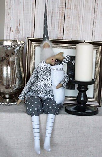 Santa Claus, Handmade Fabric Doll ...