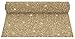 Firefly Craft Glitter Heat Transfer Vinyl for Silhouette and Cricut, 12.5 Inch by 5 Feet Roll, Gold