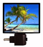 Tropical Night Light - Return to Paradise - Palm Trees - LED NIGHT LIGHT