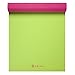 Gaiam Yoga Mat Premium Solid Color Reversible Non Slip Exercise & Fitness Mat for All Types of Yoga, Pilates & Floor Workouts, Electric Pink, 6mm