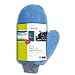 Alclear 950013b Ultra-Microfaser Wasch- und Felgenhandschuh circa 26 x 12 cm blau
