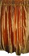 Silk Sari Curtains-2 Cinnamon Panels Window Treatment Drapes