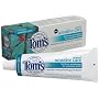 Tom's of Maine Natural Sensitive Care SLS-Free Antiplaque Fluoride-Free Toothpaste, Wintermint, 4 -Ounce Tubes (Pack of 6)