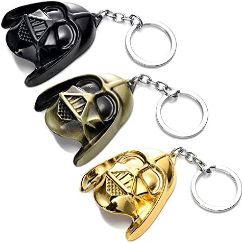 Yoyoluckman Star Wars Darth Vader Helmet Zinc Alloy Key Chain Copper