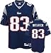 Wes Welker New England Patriots Navy Premier NFL Jersey