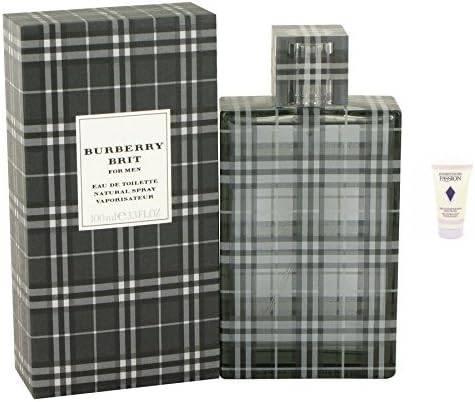 Búrberry Brit Cologne for Men 3.4 oz Eau De Toilette Spray + a FREE 1.7 oz Body Wash