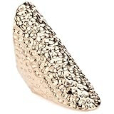 Beyond Rings Long Matte Rose Gold Finger Ring