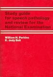 Speech pathology