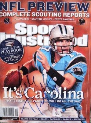 Jake Delhomme Signed NL Sports Illustrated Magazine COA - Autographed NFL Magazines