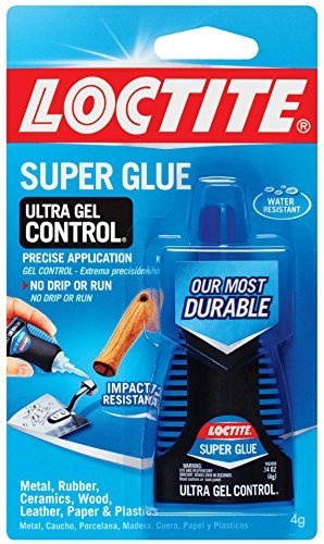 Loctite 1363589 4-Gram Bottle Super Glue Ultra Gel Control Adhesive, 3-Pack