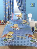 Bart Simpson COOL DUDE single bed duvet cover bedding set