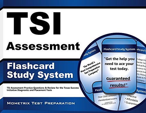 TSI Assessment Flashcard Study System: TSI Assessment Practice Questions & Review for the Texas Success Initiative Diagnostic and Placement Tests (Cards)