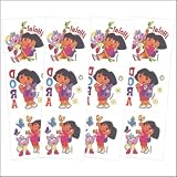 12 Dora the Explorer Temporary Tattoos