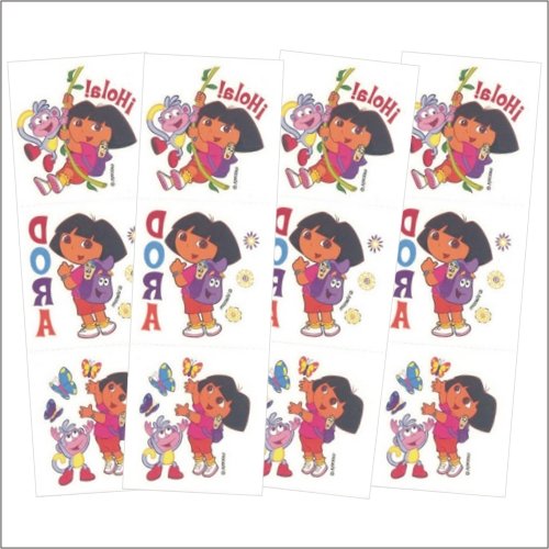 Dora Tattoos 4 Sheets