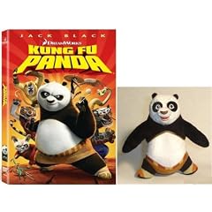 Kung Fu Panda DVD Plush Collectible Gift Set Includes Ty Beanie Baby