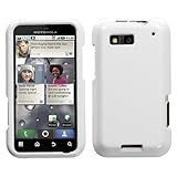 MyBat Motorola Defy Phone Protector Cover - Solid Ivory White